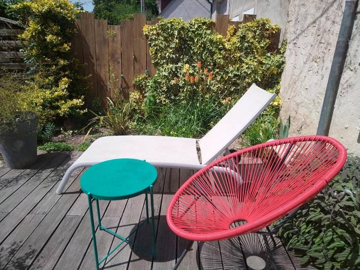 Location de vacances pour 4 personnes, avec terrasse et jardin à Souvigny-de-Touraine - 4