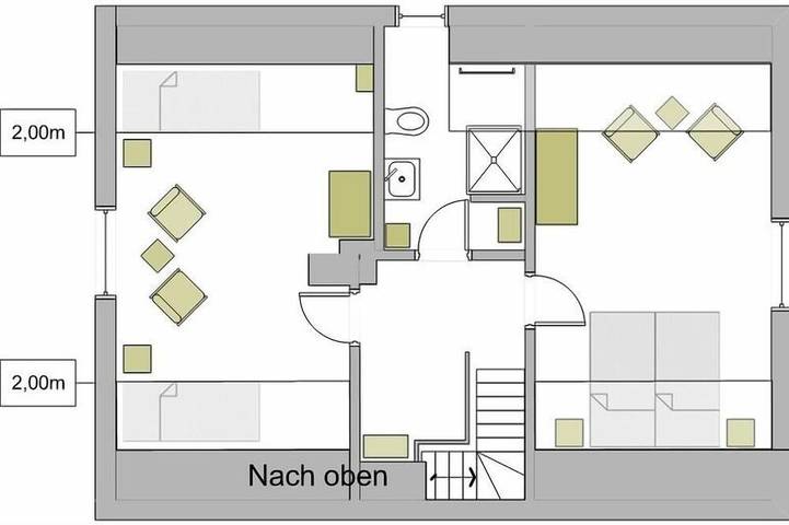 Ferienhaus für 4 Personen, mit Garten in Osterrönfeld