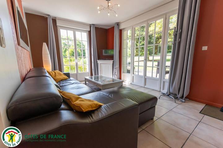 Gîte pour 4 personnes, avec jardin
