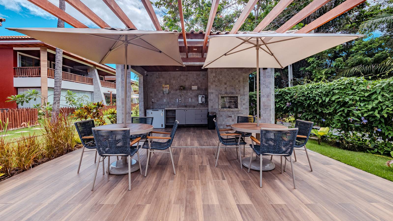 Apartamento entero, Apartamento de vacaciones para 6 personas con jardín in Imbassai, Mata de São João