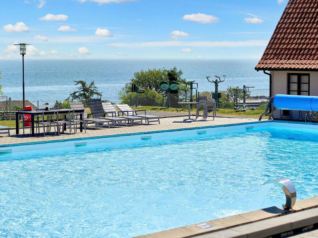 5 Personen Ferienhaus auf einem Ferienpark Gudhjem in Gudhjem, Bornholm