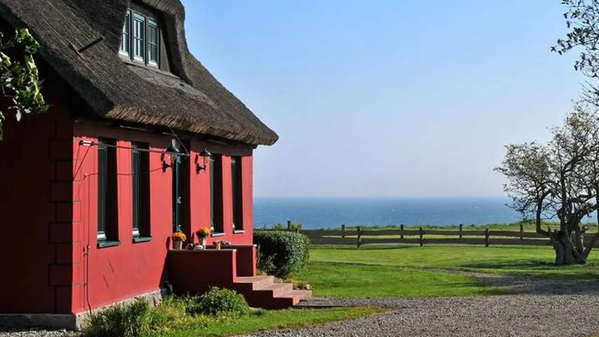 Ferienwohnung für 4 Personen, mit Terrasse und Sauna in Putgarten