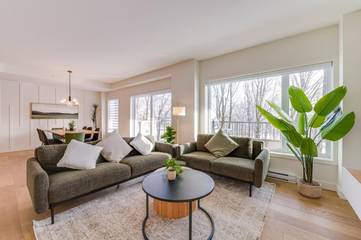 Gîte pour 8 personnes, avec balcon et sauna ainsi que piscine et vue à Beaupré