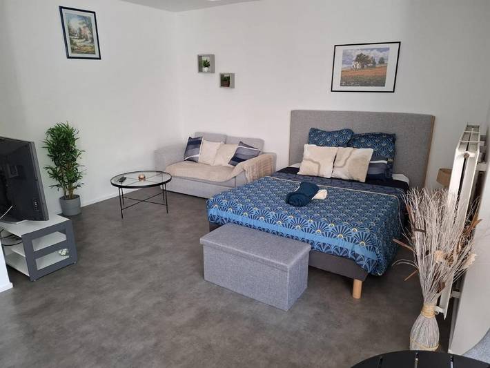 Appartement de vacances pour 3 personnes, avec terrasse, animaux acceptés
