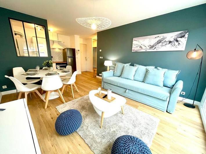 Appartement de vacances pour 6 personnes, avec terrasse