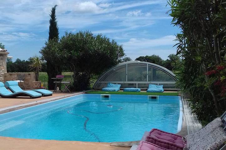 Gîte pour 2 personnes, avec jardin, animaux acceptés à Narbonne