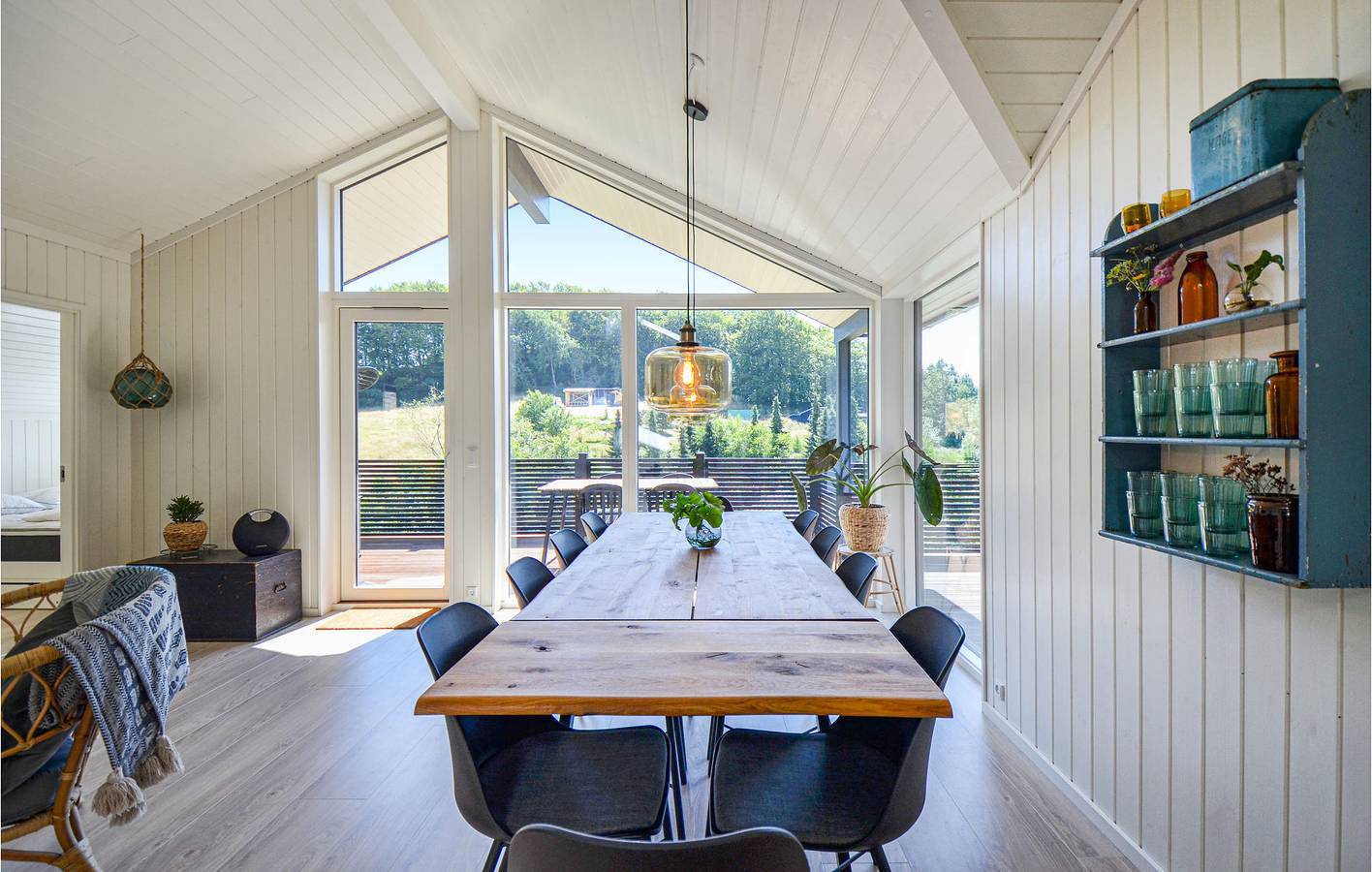 Ferienhaus für 9 Personen mit Terrasse in Femmøller, Ebeltoft