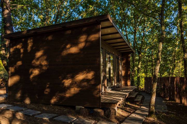 Lodge para 3 pessoas, com Jardim e Vista no Região Norte