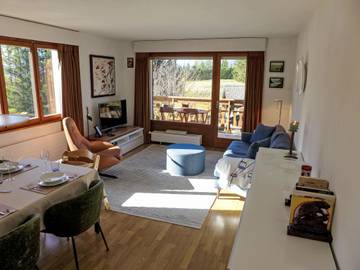 Gîte pour 4 personnes, avec balcon à Lens (Suisse)