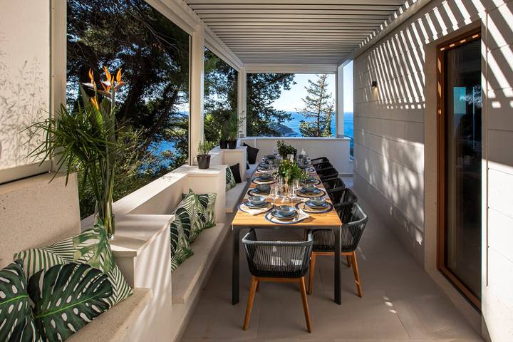 Ferienhaus für 12 Personen, mit Meerblick und Garten sowie Sauna und Pool in Dubrovnik - 3