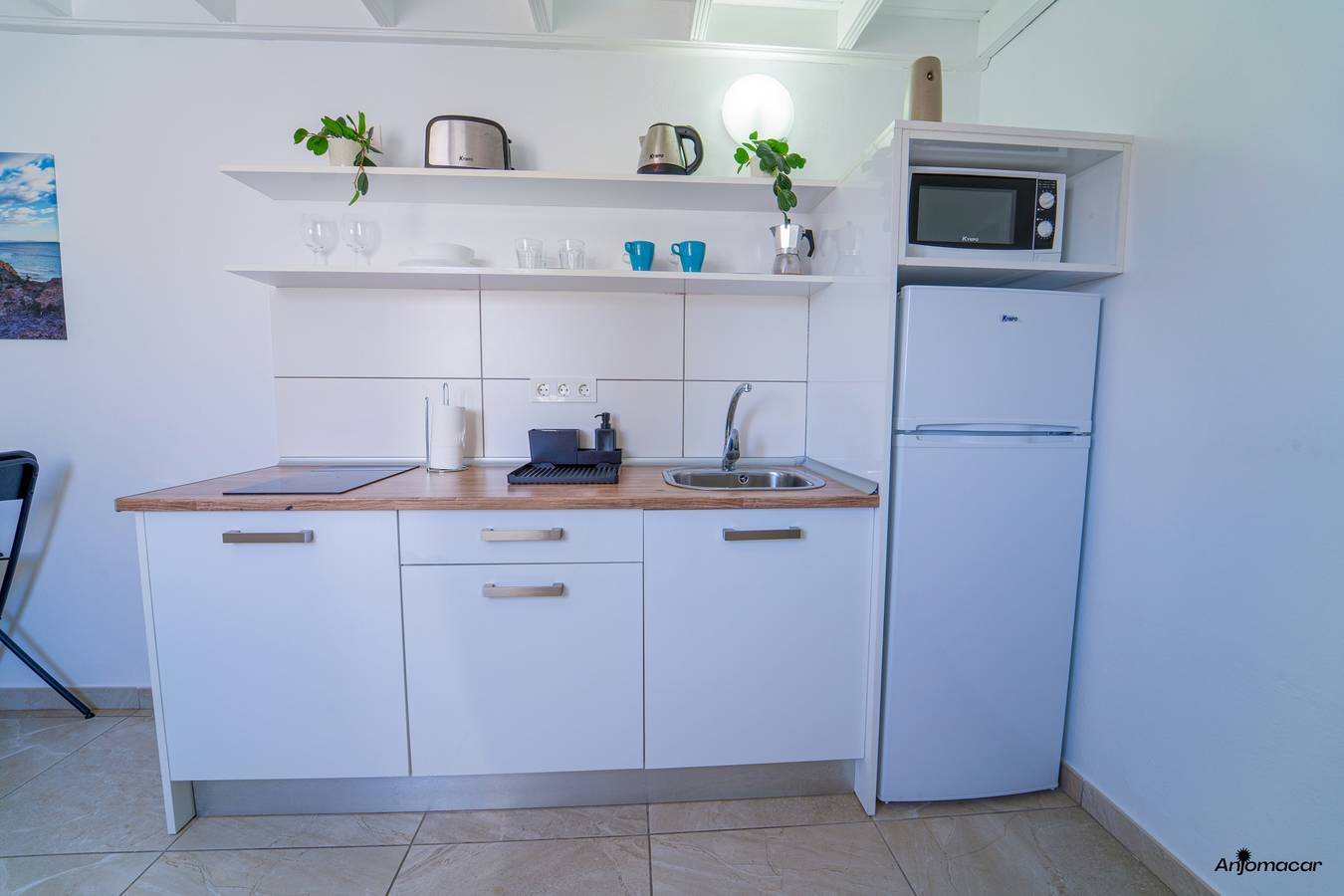 Entire holiday apartment, One bedroom double apartment whit terrace in Tahiche, Teguise