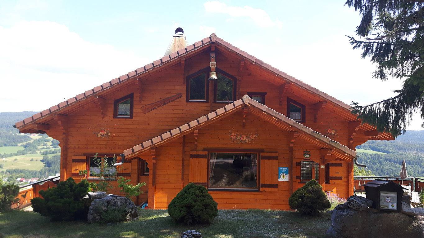 Chalet "Les Genévriers", chambres et table d'hôtes - Topaze in Foncine-le-Haut, Parc naturel régional du Haut-Jura
