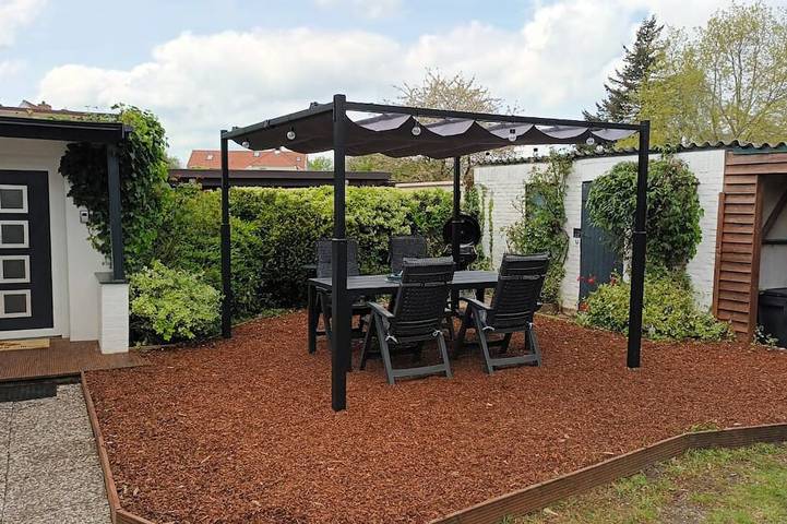 Ferienhaus für 4 Personen, mit Garten und Terrasse, mit Haustier in Wangels