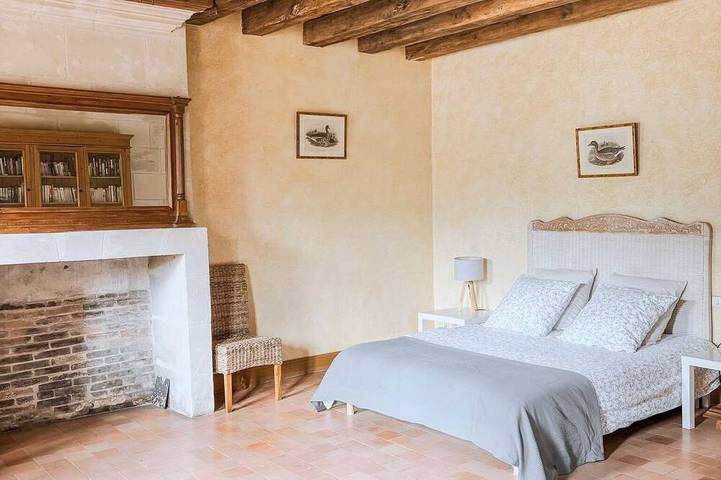 Gîte pour 12 personnes, avec jardin à Saint-Étienne-de-Chigny - 2