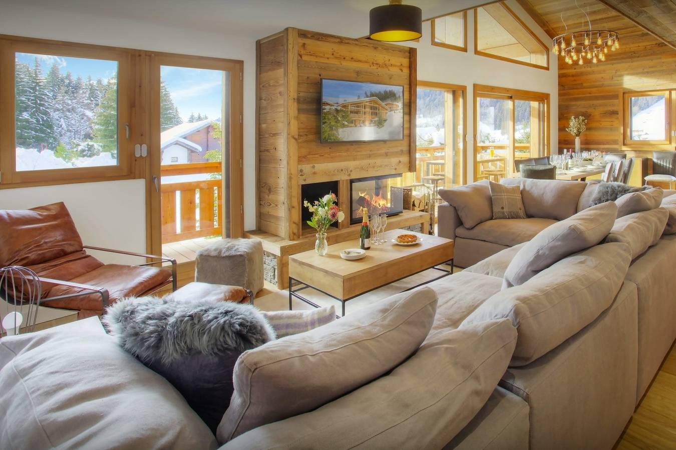 Maison pour 10 Personnes dans Les Gets, Les Portes du Soleil
