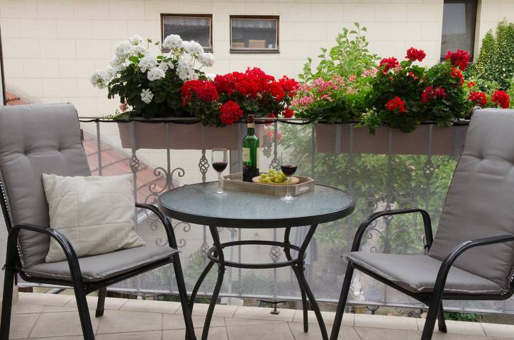 Ferienwohnung für 4 Personen, mit Balkon und Balkon/Terrasse in Bad Langensalza - 4