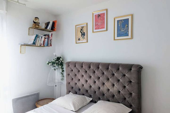 Apartamento entero, Chic and comfortable apartment with parking in Asnières-sur-Seine, Altos del Sena