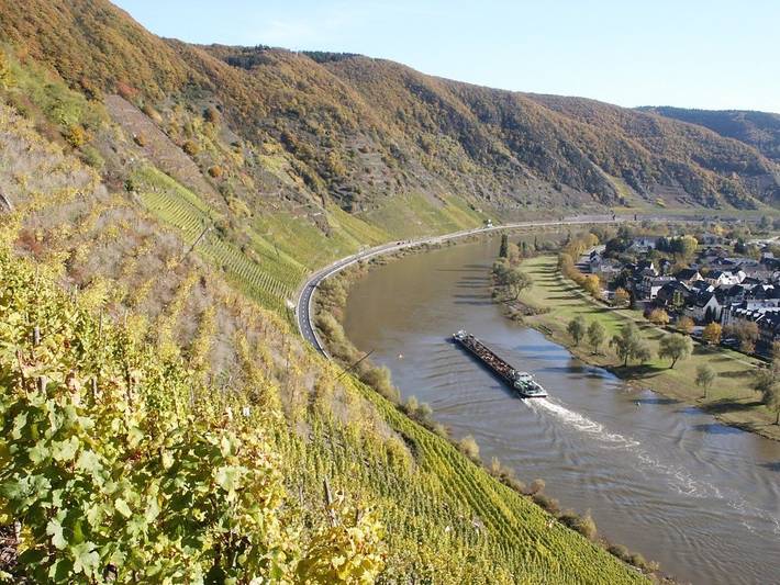 Ferienwohnung für 4 Personen, mit Terrasse und Balkon/Terrasse an der Mosel - 3