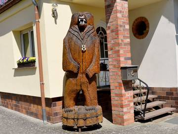 Ferienwohnung für 7 Personen, mit Garten und Balkon, kinderfreundlich in Schenkendöbern