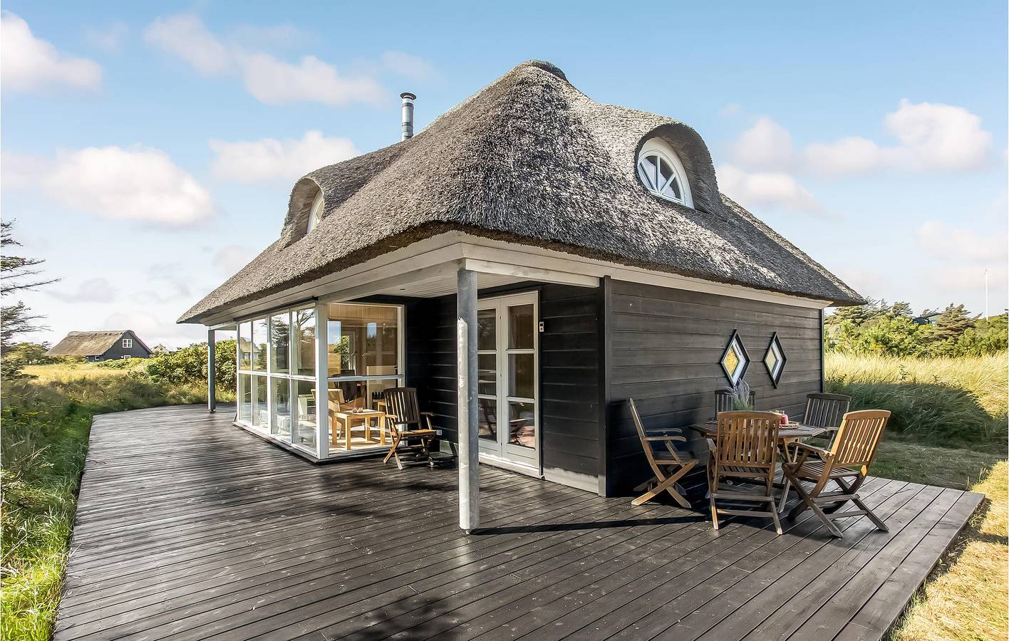 Ferienhaus für 6 Personen mit Terrasse in Skagen, Tannisbucht