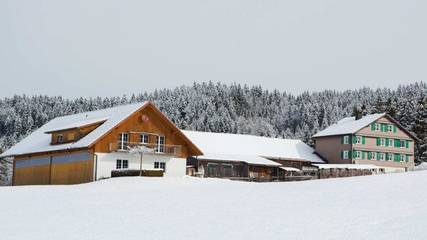 Location de vacances pour 5 personnes, avec jardin et terrasse à Einsiedeln