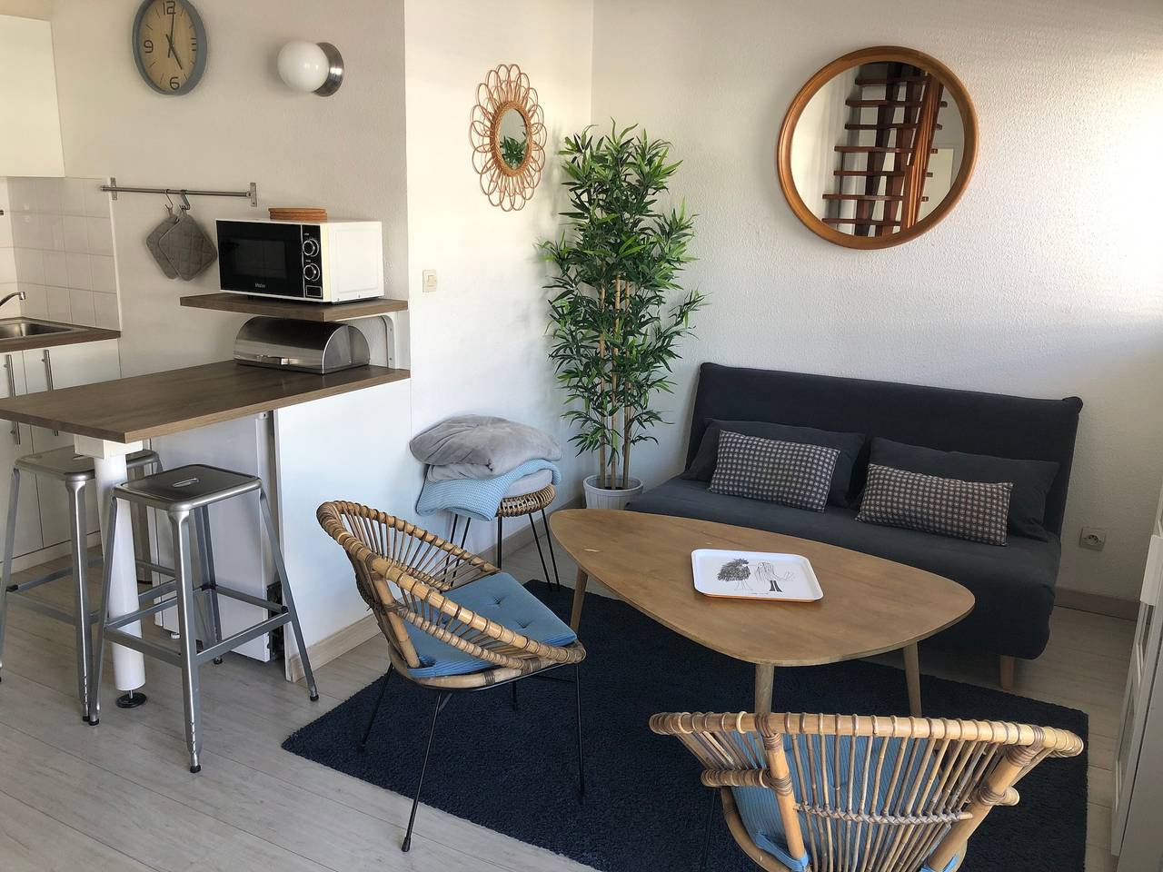 Appartement entier, Charmant meublé avec piscine et parking privé par Kaz'Concept in La Rochelle, Région de La Rochelle