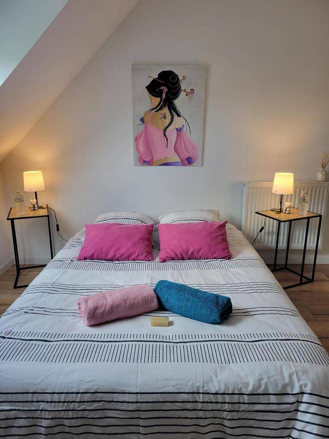 Gîte pour 2 personnes, avec terrasse et jardin à Pleslin-Trigavou