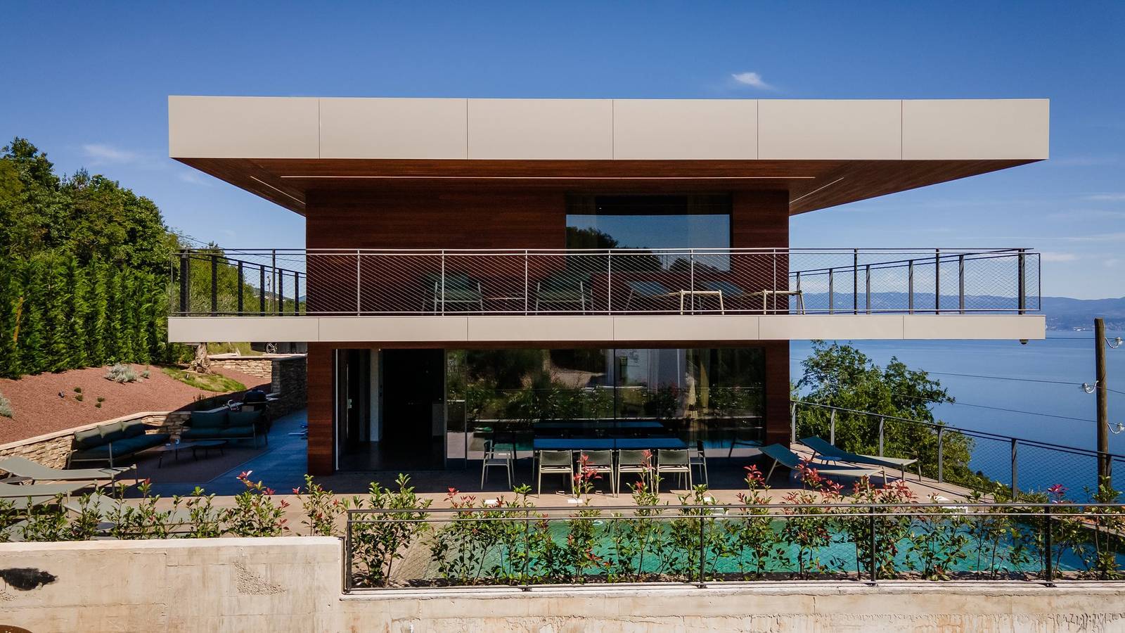 Sensational Istria Villa | Villa Scenice Platinium | 5 Bedrooms | Stunning Sea Views | Sauna and Gym in Mošćenice, Moscenicka Draga
