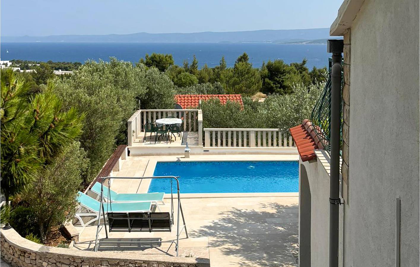 Ferienhaus für 8 Personen mit Terrasse in Bol, Brac