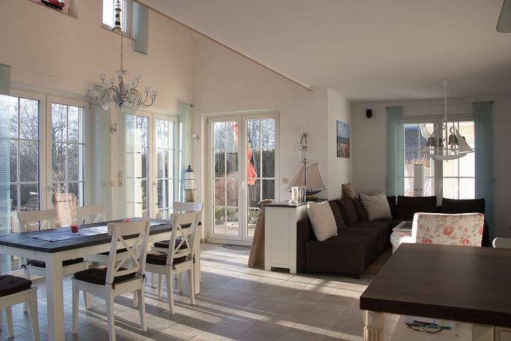 Ferienhaus für 11 Personen, mit Meerblick und Terrasse sowie Sauna und Garten in Börgerende-Rethwisch - 4