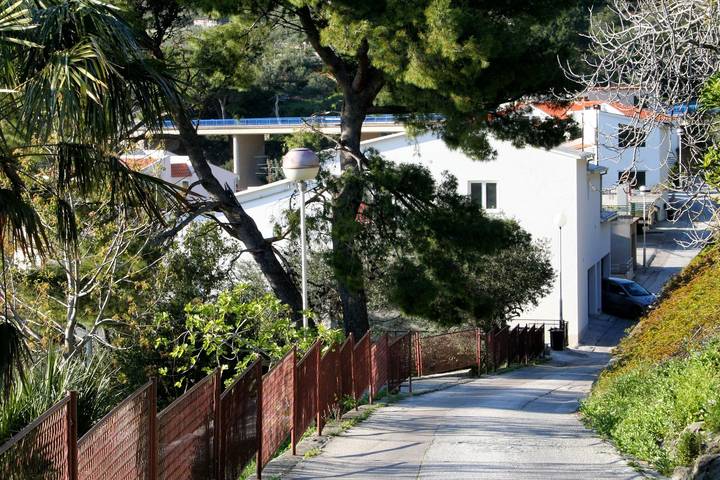 Apartamento entero, Apartamento para dos personas con balcón y vista al mar Podgora, Makarska A-12326-b in Podgora, Rivera de Makarska