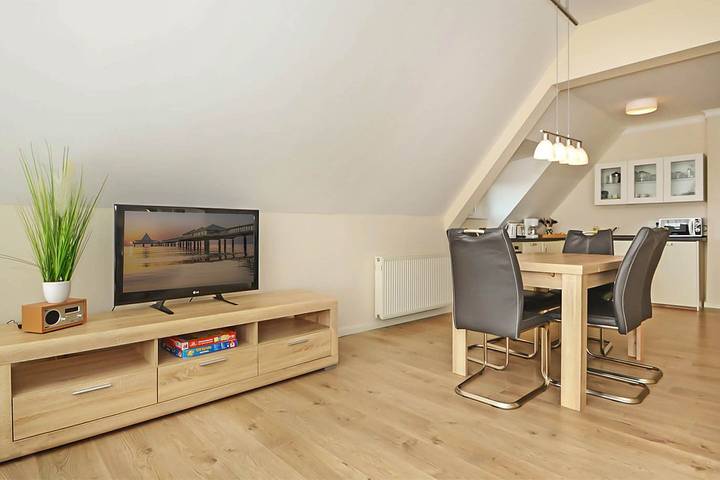 Ferienwohnung für 5 Personen, mit Balkon und Terrasse sowie Garten in Heringsdorf - 4
