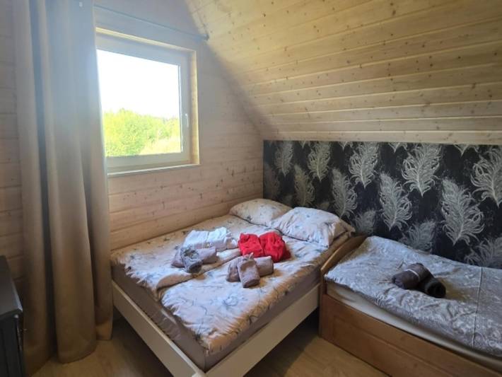 Groot vakantiehuis met sauna, jacuzzi en zoutgrot. in Tuchola Woud