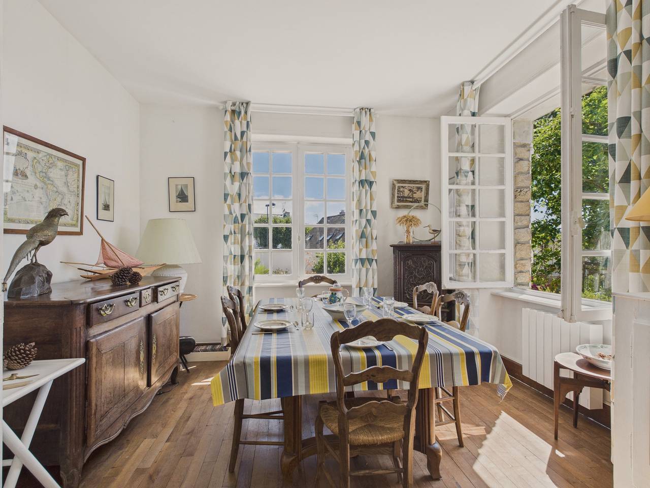 Vue mer - maison 4 adultes et 3 enfants in Bénodet, Région de Quimper