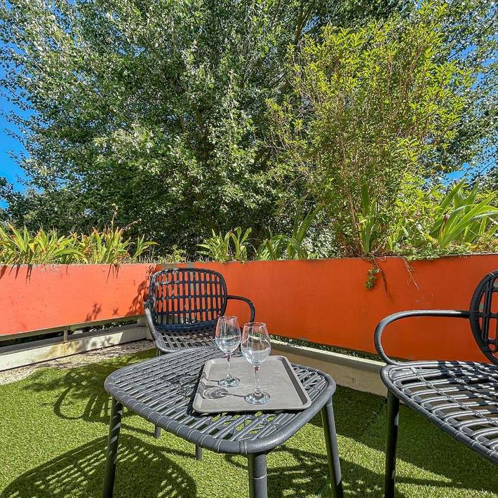 Appartement de vacances pour 4 personnes, avec terrasse, animaux acceptés