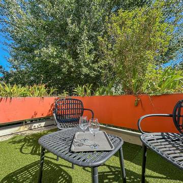 Gîte pour 4 personnes, avec terrasse, animaux acceptés à Hérouville-Saint-Clair