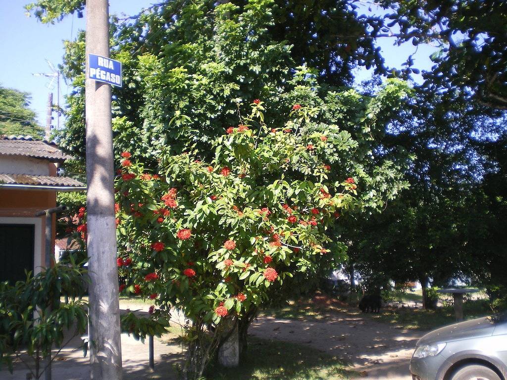 Caraguatatuba / Steinbock / Haus / Ruhig / 200 m zum Strand / Bergblick in Caraguatatuba, Região Metropolitana do Vale do Paraíba e Litoral Norte