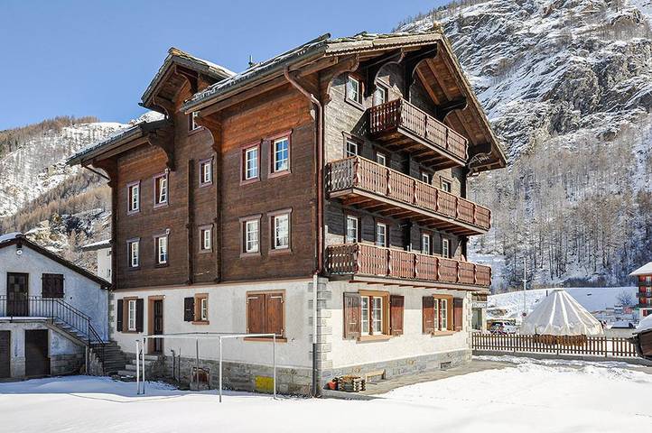 Ferienwohnung für 6 Personen, mit Balkon in Saas-Grund