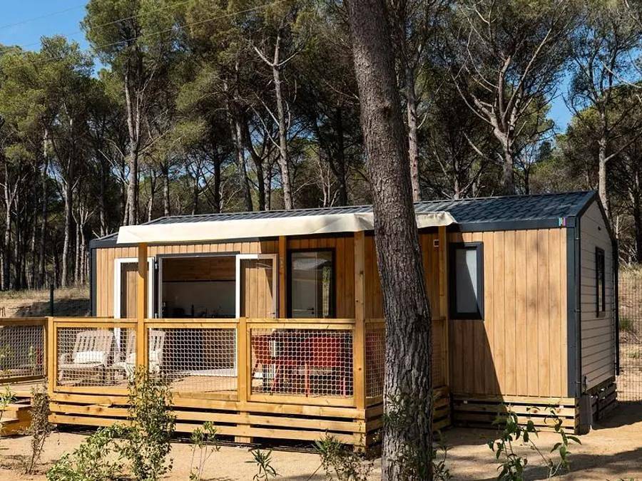 Camping Sandaya l'Etoile d'Argens - Casa mobile 4 persone - Cottage Provenza 3 Camere 4 Persone Aria condizionata + Tv in Frejus, Costa mediterranea (Francia)