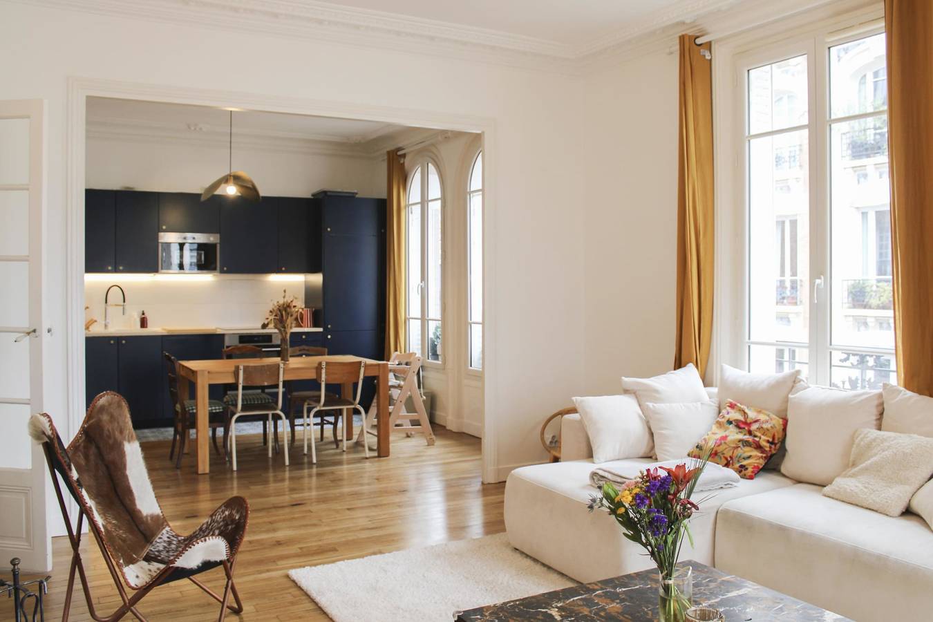 Apartamento entero, Spacious and bright 95m² apartment in Courbevoie in Courbevoie, Altos del Sena