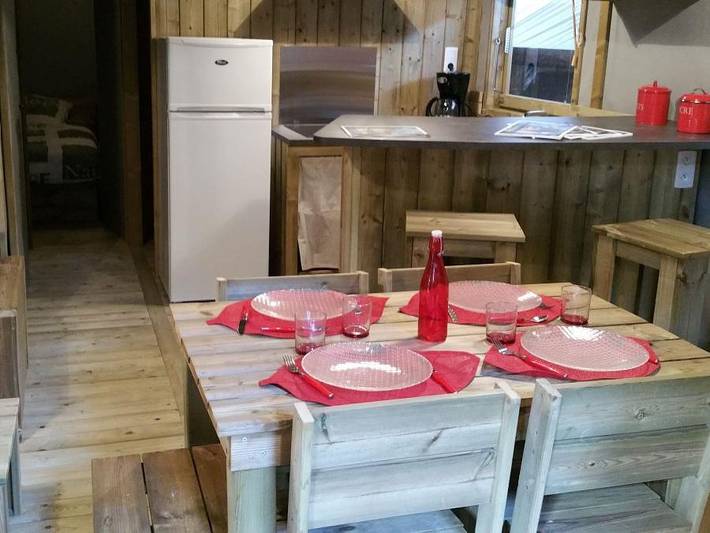 Lodges de Blois Chambord - Mobilheim 4 personen - Lodge Auf Stelzen Komfort + in Mont-près-Chambord, Sologne