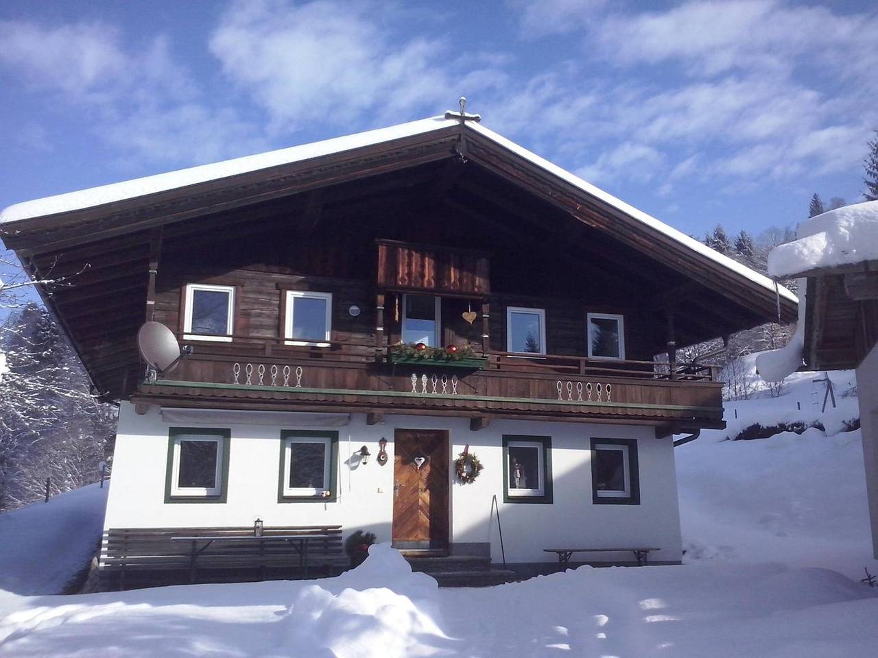 Ferienhaus 'Lemberger' mit Bergblick, privater Terrasse und Wi-Fi in Jochberg, Bezirk Kitzbühel