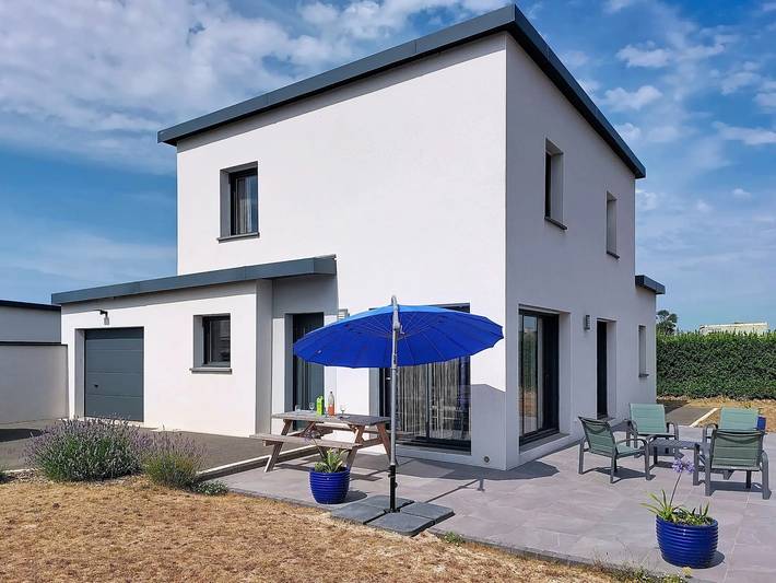 Villa pour 6 personnes, avec Terrasse et Jardin