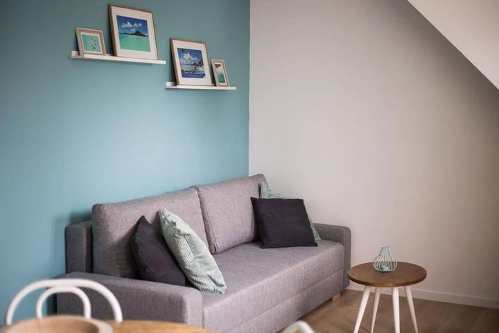 Appartement de vacances pour 4 personnes, avec jardin et terrasse