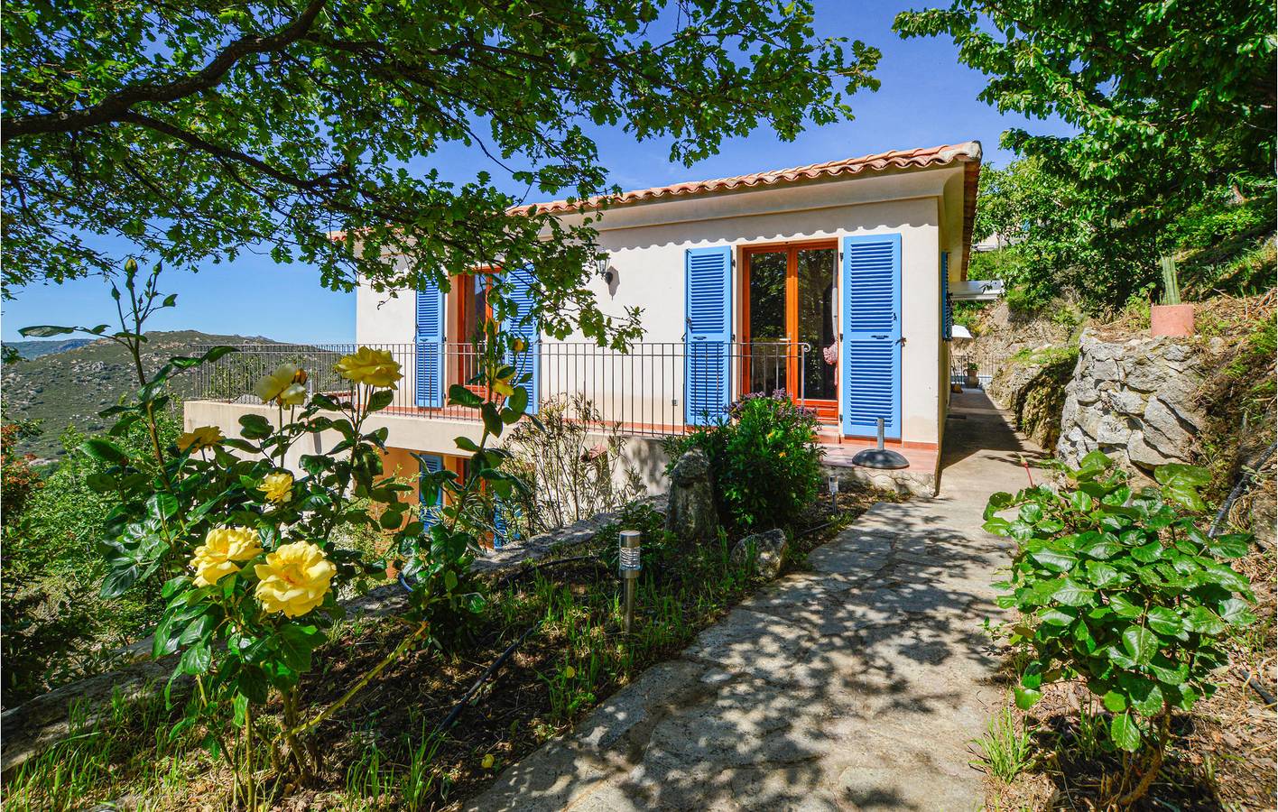 Apartamento con vistas al mar, piscina, terraza y aparcamiento - Cerca de Feliceto in Nessa, Region de Calvi