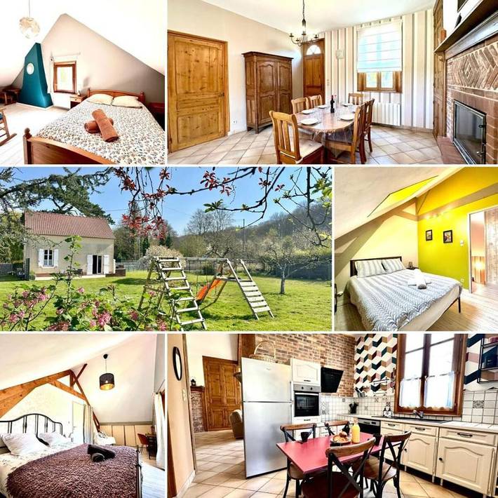 Location de vacances pour 6 personnes, avec jardin et jacuzzi à Quesnoy-le-Montant - 2