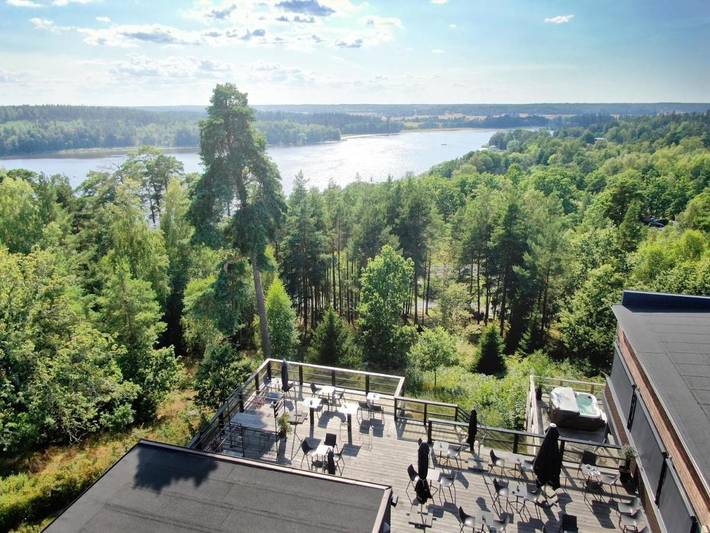 Hotell för 2 Personer, med Terass samt Bubbelpool och Trädgård och Bastu i Sigtuna