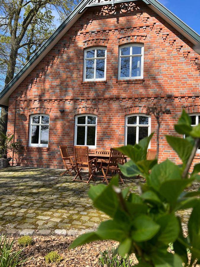 Ferienhaus für 4 Personen, mit Terrasse und Garten sowie Ausblick in Wagenfeld