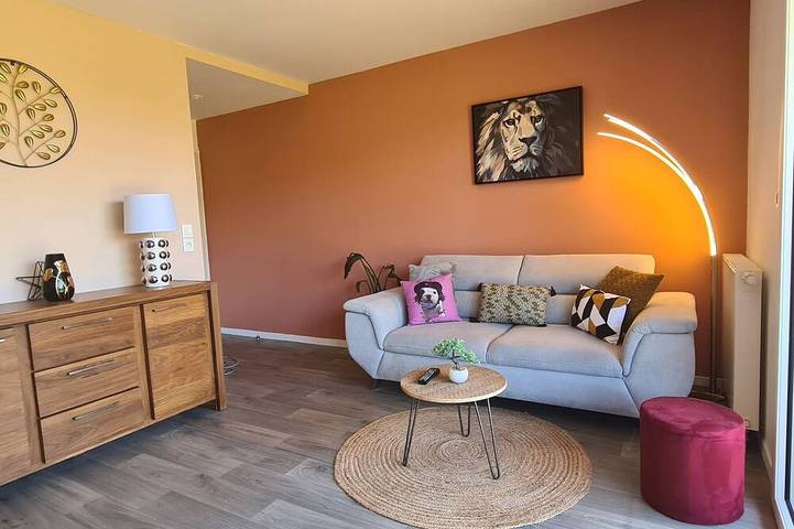 Appartement de vacances pour 4 personnes, avec jardin