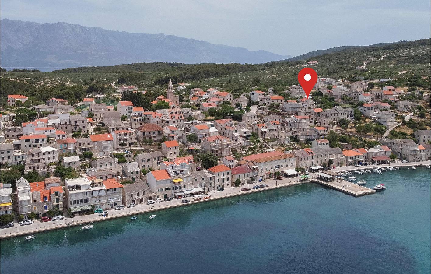 Charmante 2-Zimmer-Wohnung mit Terrasse in Strandnähe und guter Infrastruktur in Povlja, Brac